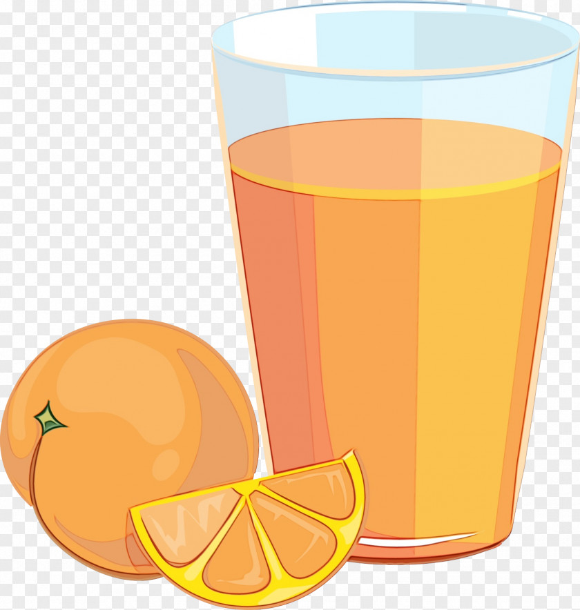 Valencia Orange Fruit Juice PNG