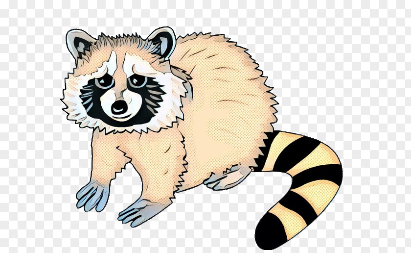 Whiskers Raccoon Tiger Lion Cat PNG