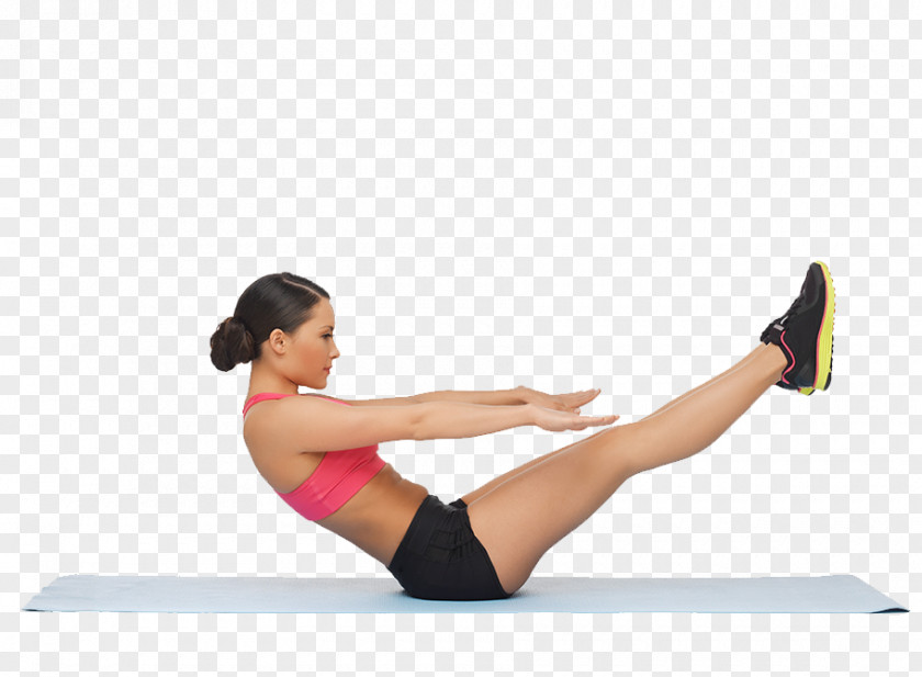 Crunch Exercise Pilates Core Rectus Abdominis Muscle PNG