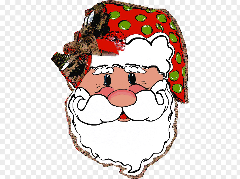 Papa The Santa Clause Christmas Ornament Art PNG