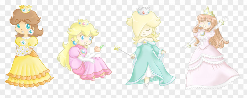 Peach Princess Daisy Rosalina Drawing PNG