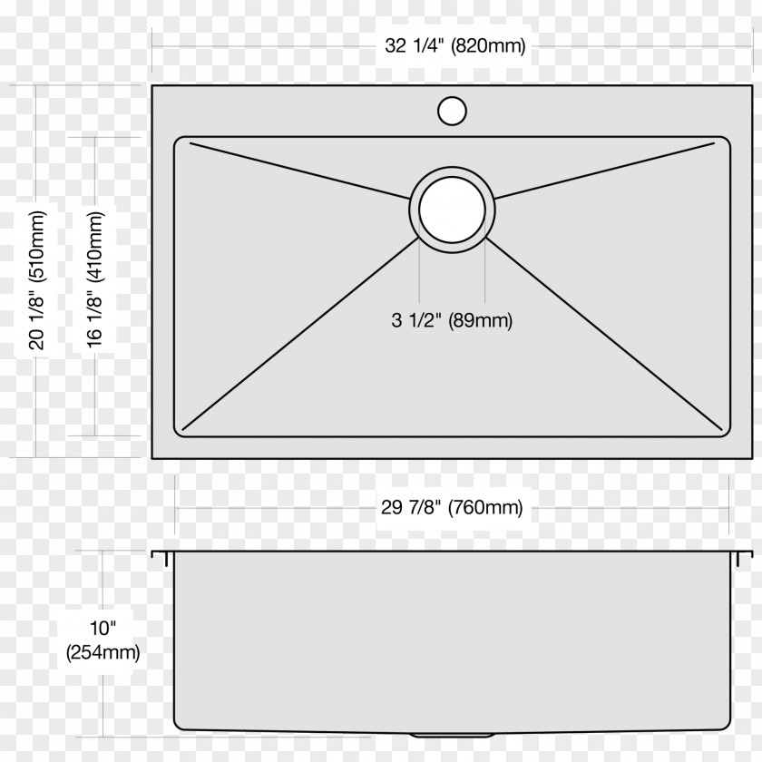 Sink Plan Paper White Pattern PNG