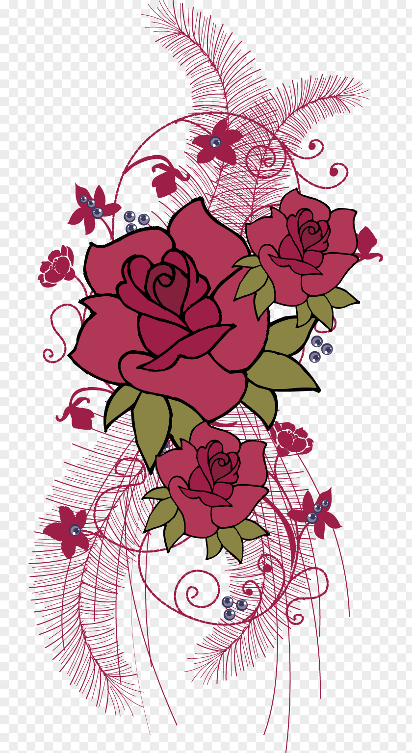 Rose Vector Flower PNG