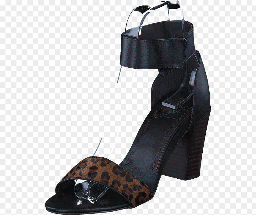 Sandal Shoe Pump Black M PNG