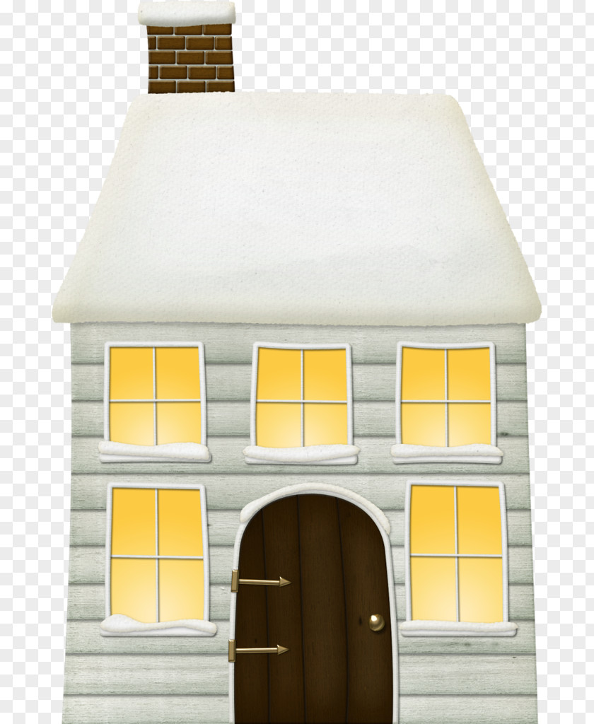 The House Is Covered In Snow Window Winter PNG