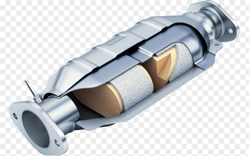 Car Exhaust System Catalytic Converter Catalysis Muffler PNG