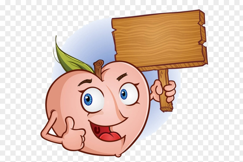 Cartoon Peach Material Royalty-free Stock Photography Illustration PNG