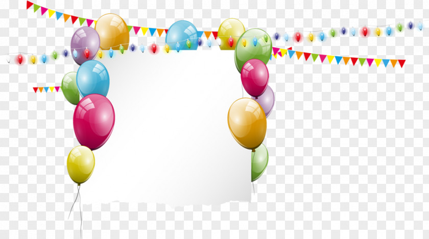 Creative Arts Necklace Birthday Party Background PNG