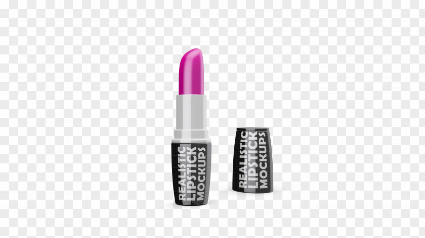 Creative Mockup Lipstick Eau De Toilette Perfume Revlon Lip Gloss PNG
