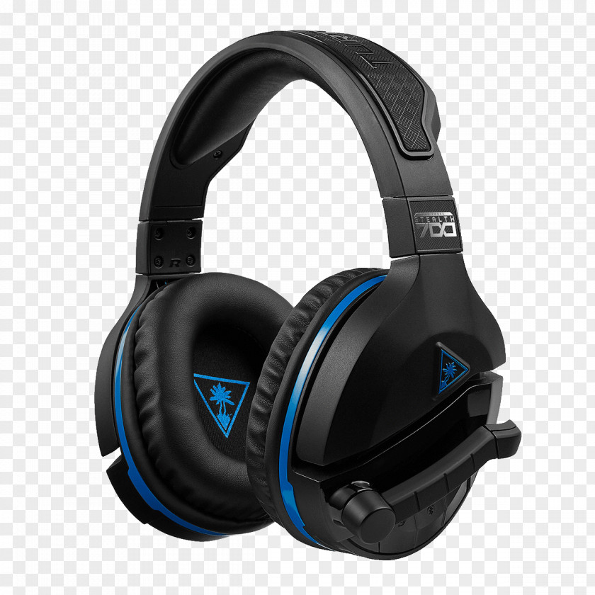 Headphones PlayStation 4 Pro Turtle Beach Ear Force Stealth 700 Headset Corporation Surround Sound PNG