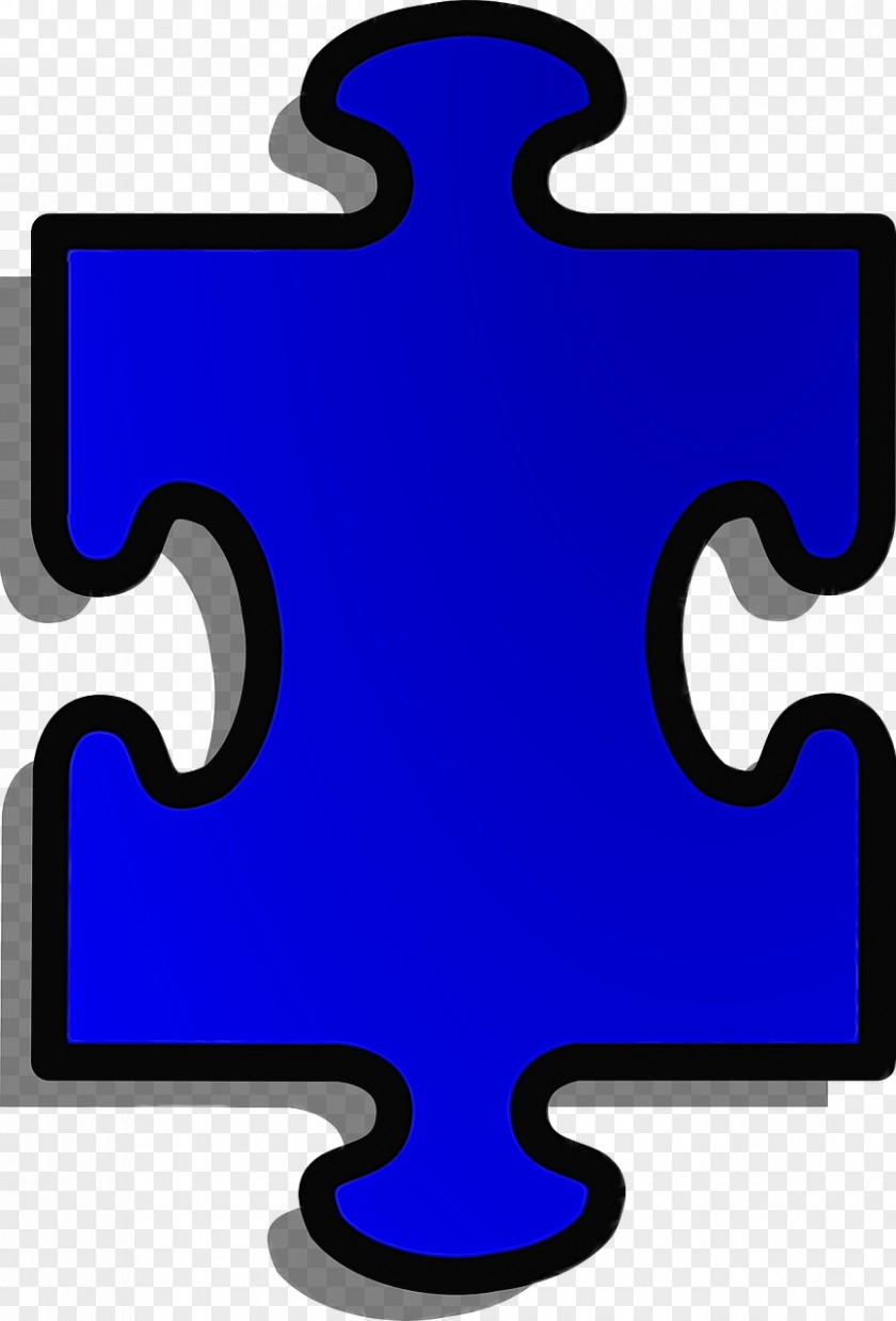Jigsaw Puzzle Free Blue Tangram PNG
