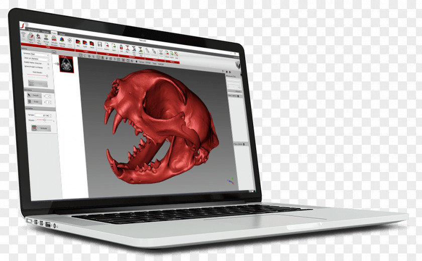 Laptop 3D Scanner Image Reverse Engineering Three-dimensional Space PNG