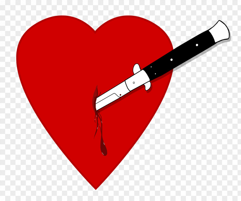 Mines Skeleton Knife Heart Cut Blood PNG