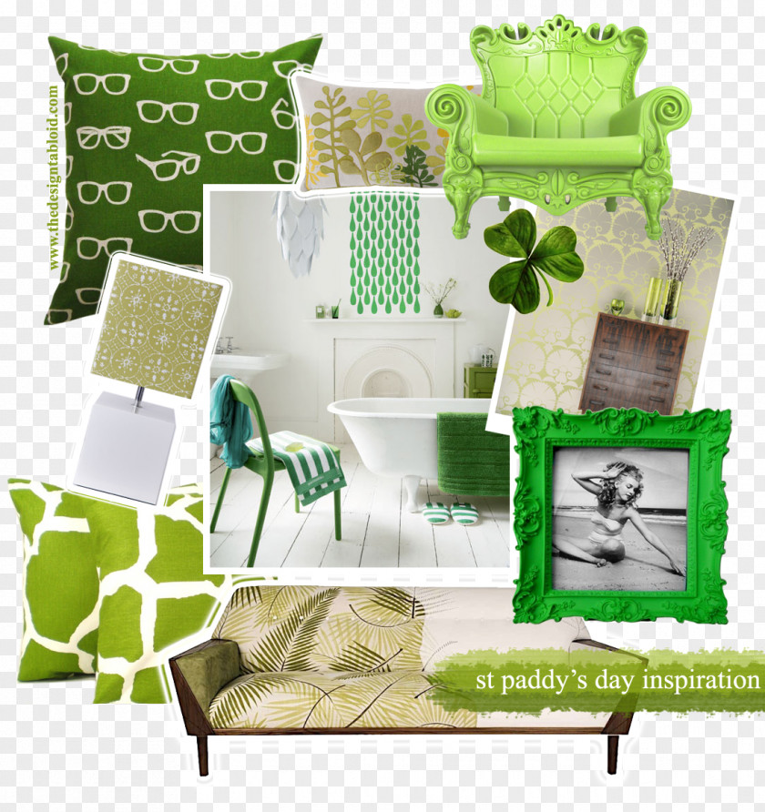 Saint Patrick's Day Furniture Cushion PNG