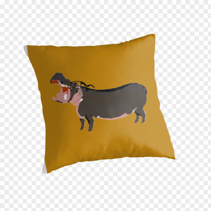 Throw Rubbish Cattle Pillows Rectangle PNG