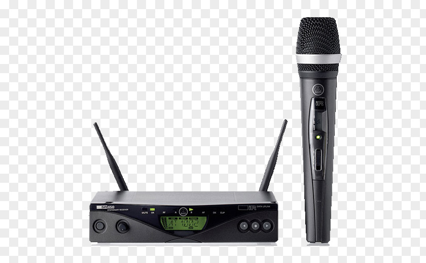 Wireless Microphone AKG WMS 470 Acoustics Audio PNG