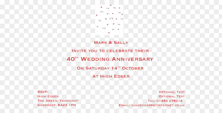 Anniversary Invitation Line Point Brand Font PNG