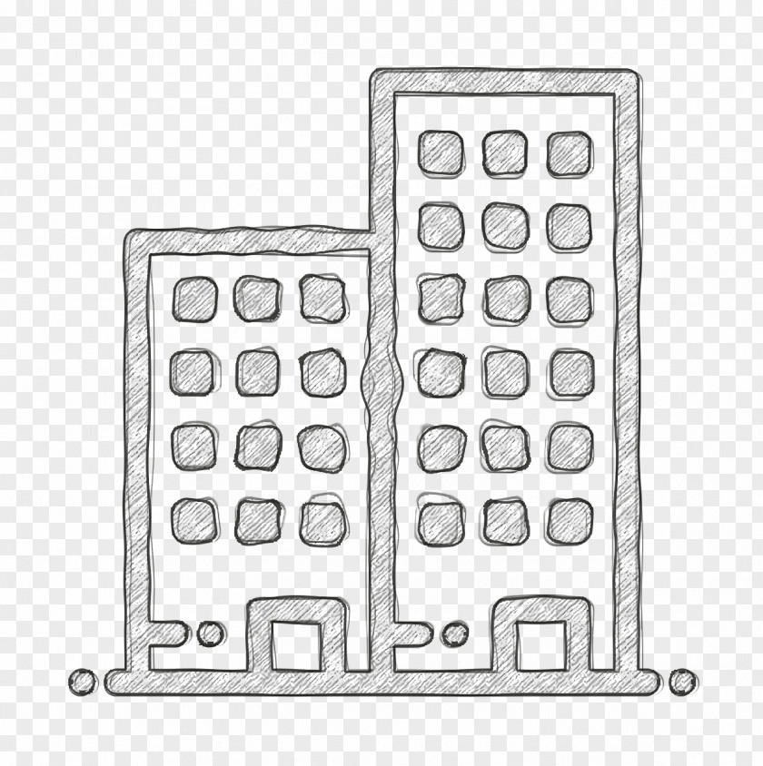 City Elements Icon Appartment Condo PNG