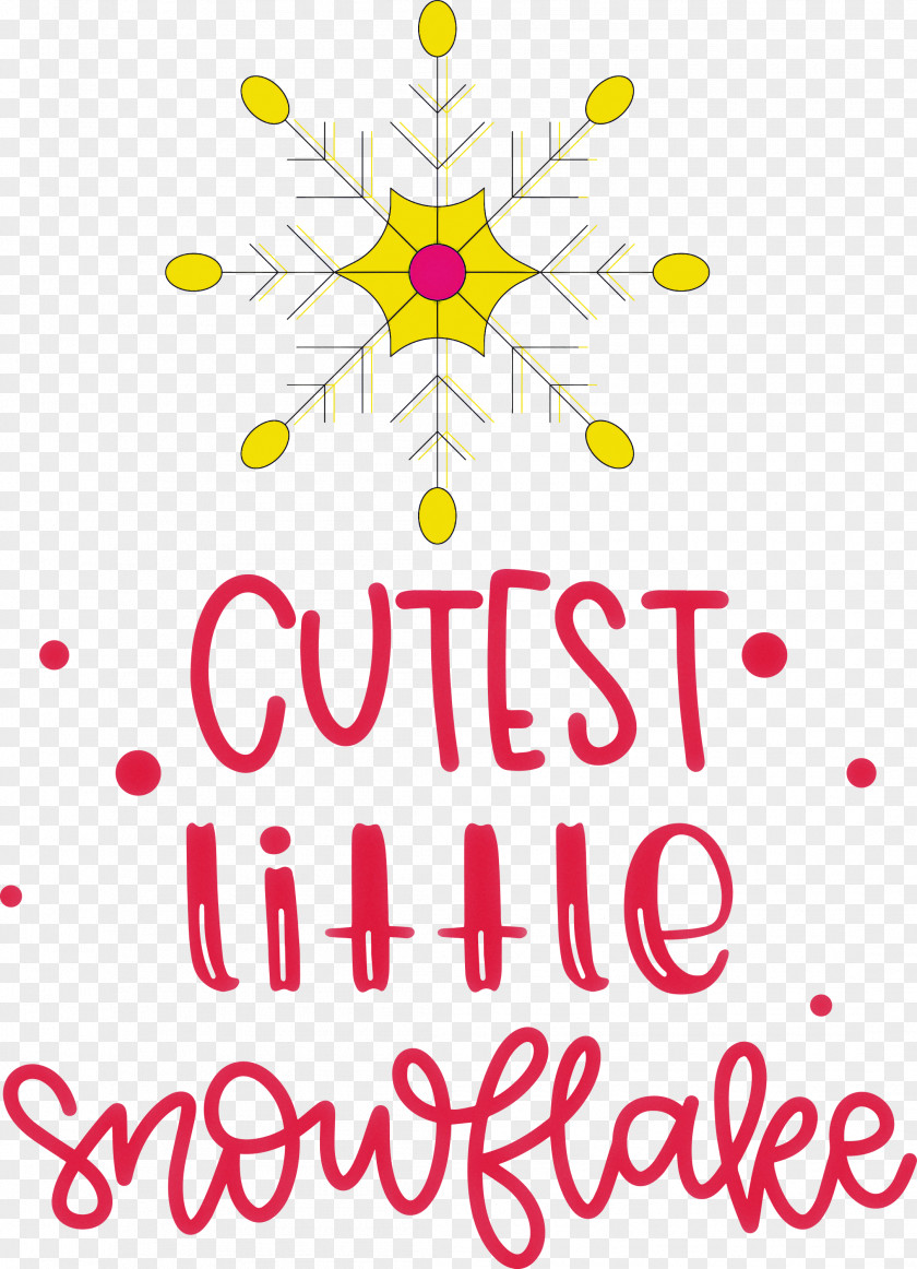 Cutest Snowflake Winter Snow PNG