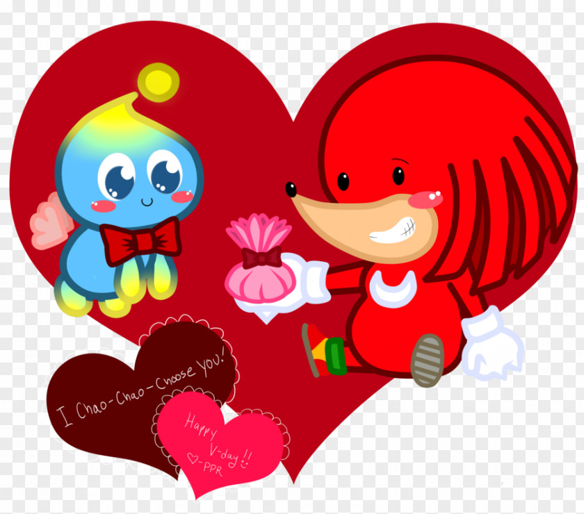 Valentine's Day Character Flower Clip Art PNG