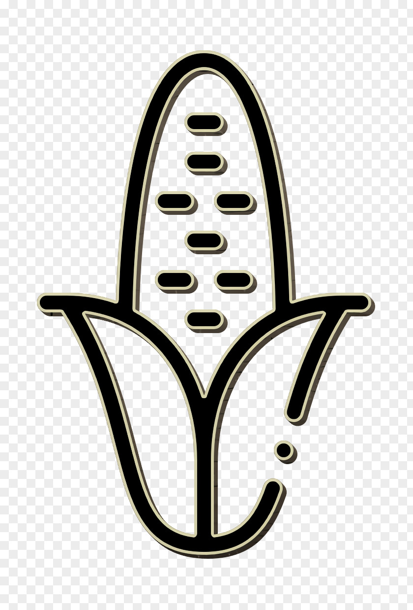 Vegan Icon Corn PNG