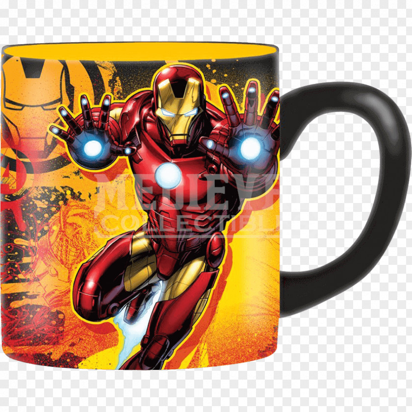 Iron Mug Magic Ceramic Coffee Cup Man PNG