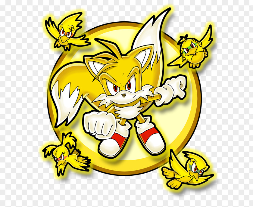 Tails Sonic 3 & Knuckles Mania Flicky CD PNG