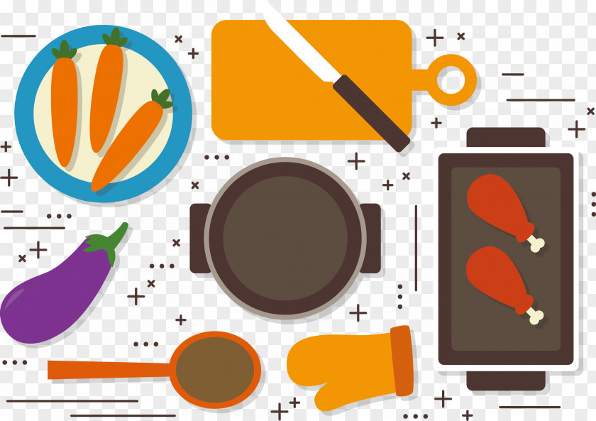 Vector Kitchen Graphic Design PNG