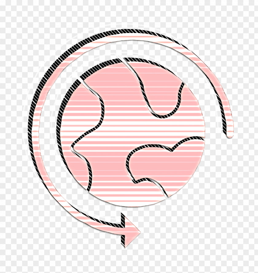 Drawing Ear Around Icon Flags Location PNG