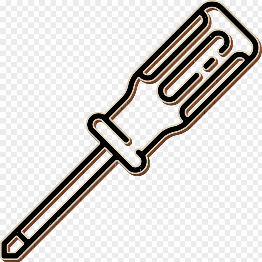 Screwdriver Icon Carpentry DIY Tools Worker PNG