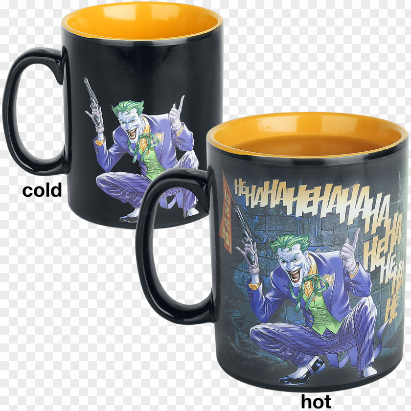 Batman Coffee Cup Joker Mug Kop PNG