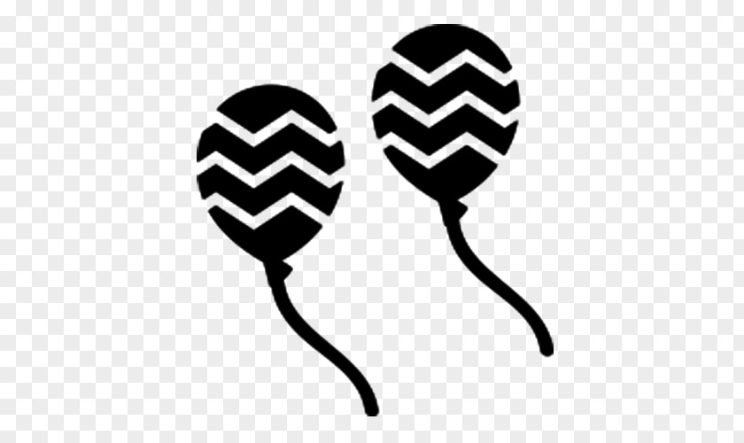 Black Wave Balloon Clip Art PNG