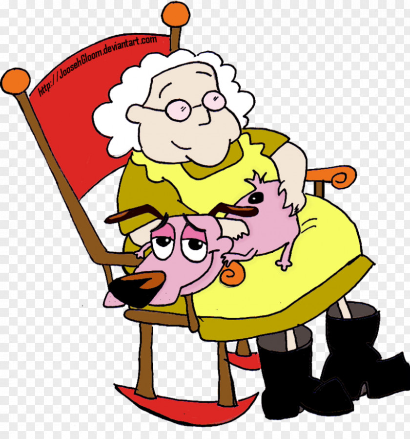 Cartoon Grandmother Dog Television Show Eustace Bagge Animation Courage PNG