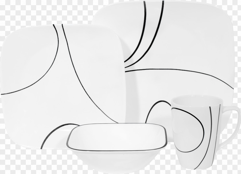 Design Corelle White Tableware PNG