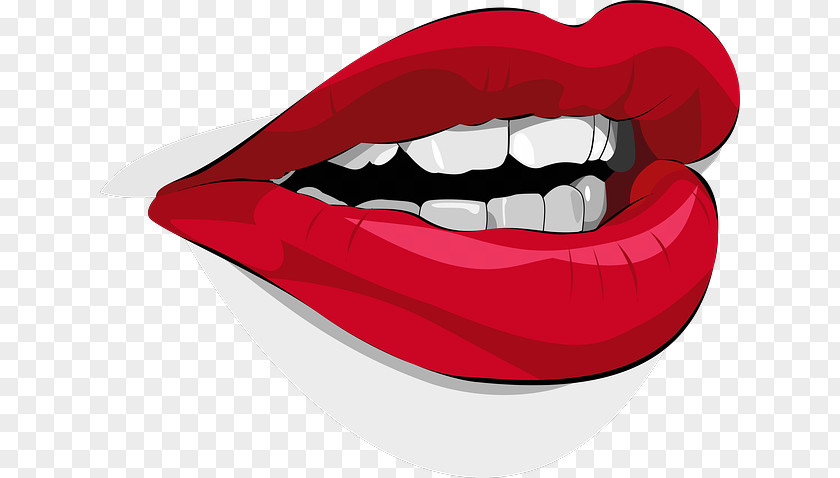Speaking HD Mouth Lip Clip Art PNG