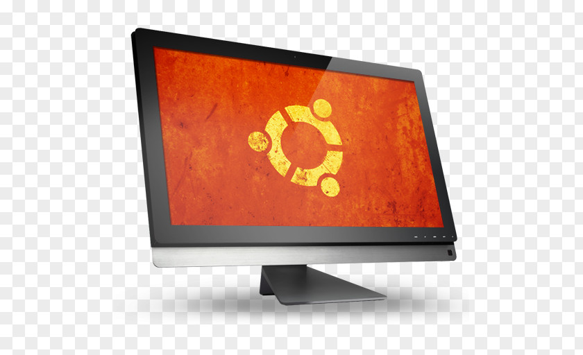 05 Computer Ubuntu Monitor Flat Panel Display Device PNG