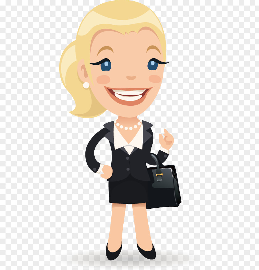 Business Women Animation Dessin Animxe9 Cartoon Illustration PNG