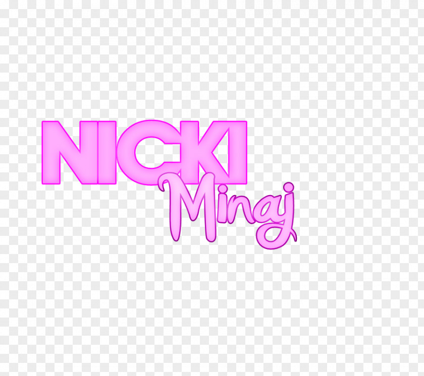 Design Logo Brand Pink M PNG