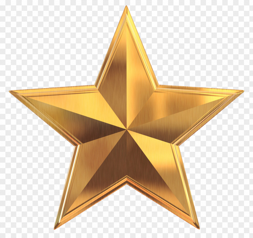 Star System Film Gold PNG