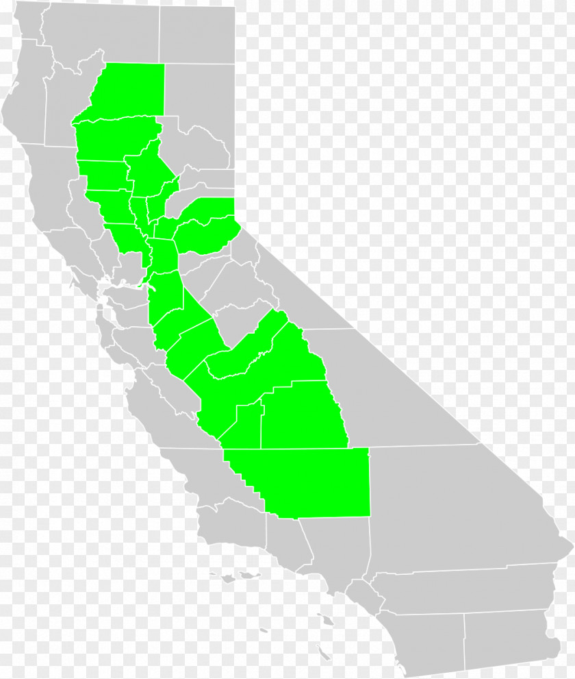 California Central Valley Project San Joaquin River Fernando Map PNG