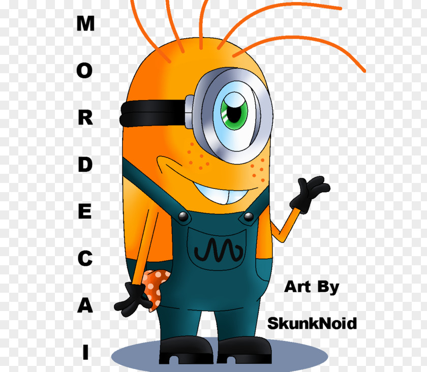 Mordecai Despicable Me Rigby OCS Holding Character PNG