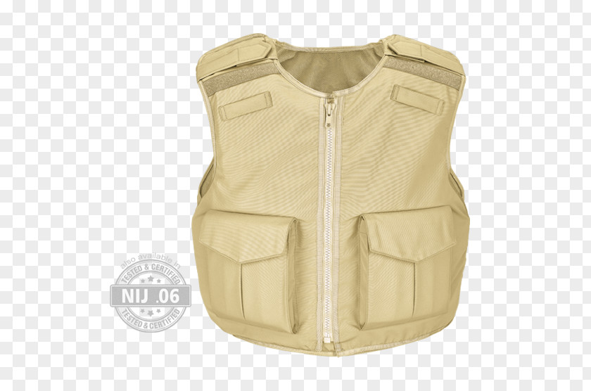 Safety Vest Gilets Khaki PNG