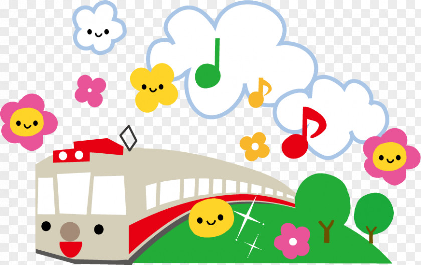 Sat Night Train To Travel Niigata Car Park Child Illustration PNG