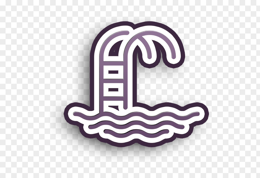 Water Icon Linear Detailed Travel Elements Swimming Pool PNG