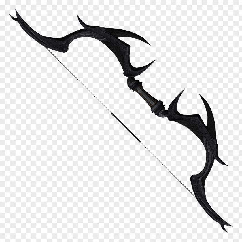 Arrow Bow The Elder Scrolls V: Skyrim And Weapon PNG