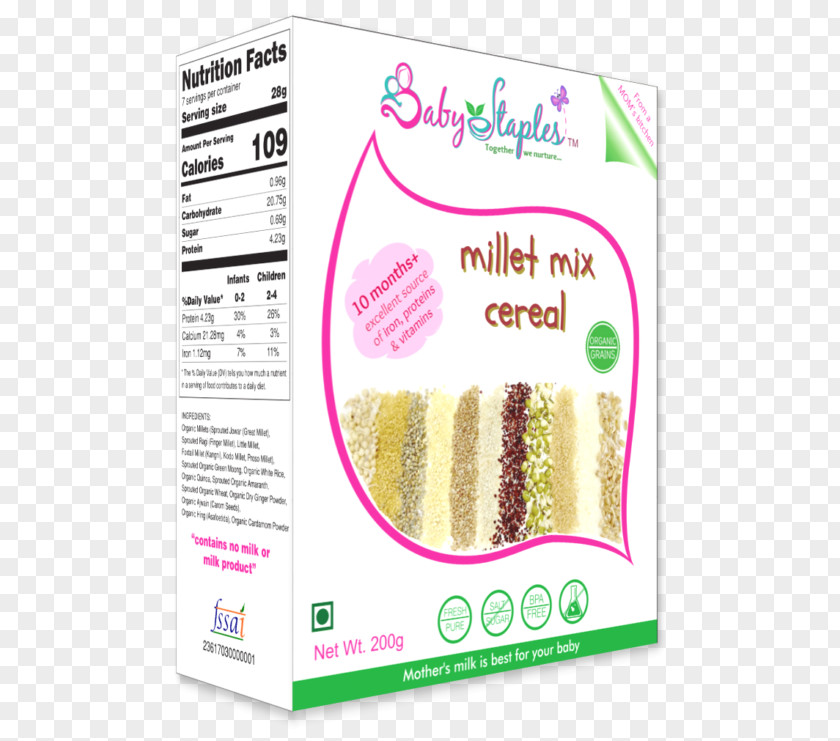 Barley Baby Food Organic Breakfast Cereal Rice Porridge PNG