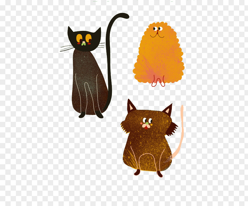 Cartoon Cat Breed Manx Siamese American Bobtail Whiskers PNG