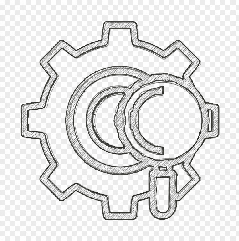 Research Icon Gear Search PNG