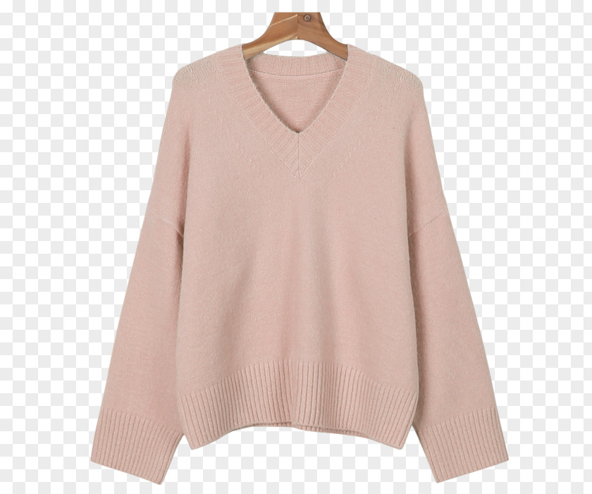 Setthrough Neck Pink M Sleeve PNG