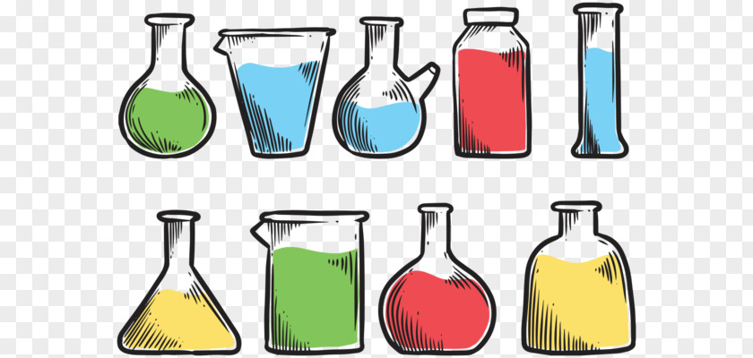 Sosyal Beaker Laboratory Flasks Vector Graphics Test Tubes PNG